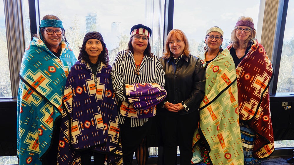 A group photo with Dr. Nel Wieman