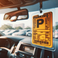 generic parking pass image