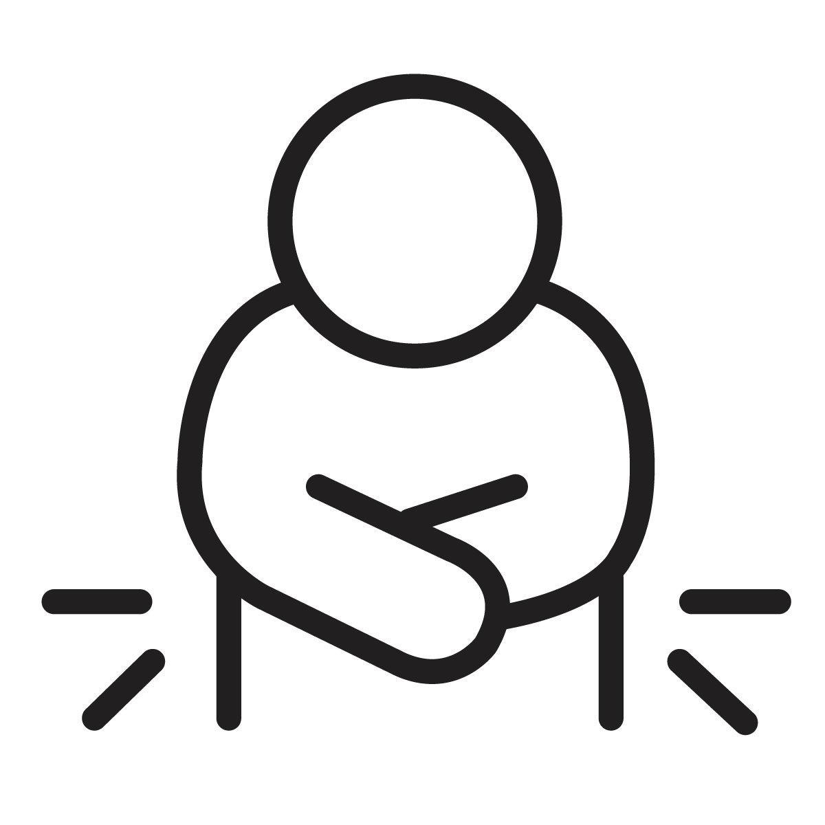 Image showing a sick individual