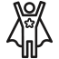 icon of superhero